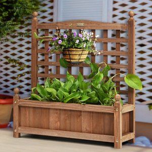 Solid Wood Planter Box